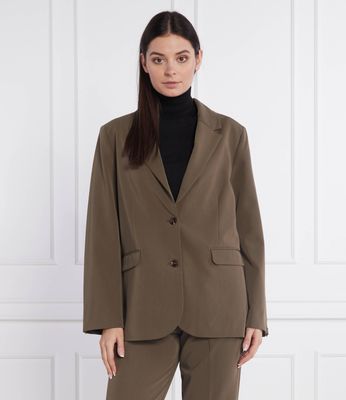 Marynarka elegancki Samsøe Samsøe ze sklepu: Gomez Fashion Store w kategorii: Marynarki damskie - zdjęcie 874714-BD9-10338_SS231W000002013
