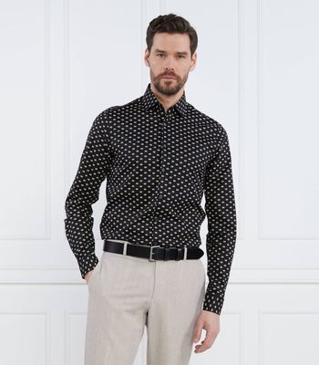 Koszula męska casual Calvin Klein ze sklepu: Gomez Fashion Store w kategorii: Koszule męskie - zdjęcie 874714-BD9-10338_CK231M000034A23