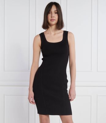 Sukienka na lato dopasowana Calvin Klein ze sklepu: Gomez Fashion Store w kategorii: Sukienki - zdjęcie 874714-BD9-10338_CK231W000080A23