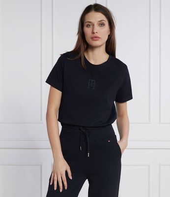 Tommy Hilfiger - Bluzka damska ze sklepu: Gomez Fashion Store w kategorii: Bluzki damskie - zdjęcie 874714-BD9-10338_TH231W000027F23