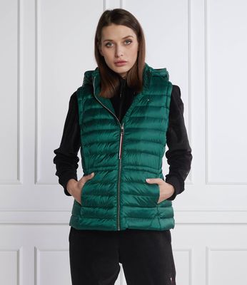 Kamizelka damska casualowa Tommy Hilfiger ze sklepu: Gomez Fashion Store w kategorii: Kamizelki damskie - zdjęcie 874714-BD9-10338_TH231W000033545