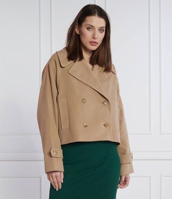 Płaszcz damski casual Tommy Hilfiger ze sklepu: Gomez Fashion Store w kategorii: Płaszcze damskie - zdjęcie 874714-BD9-10338_TH231W000036G71