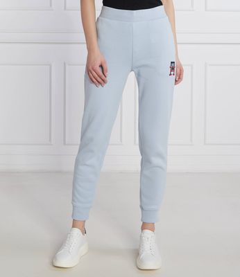 Spodnie damskie na wiosnę Tommy Hilfiger ze sklepu: Gomez Fashion Store w kategorii: Spodnie damskie - zdjęcie 874714-BD9-10338_TH231W000042G36