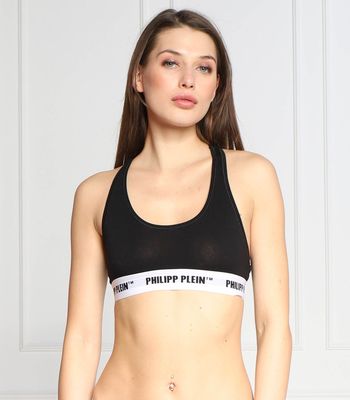 Biustonosz w sportowym stylu Philipp Plein ze sklepu: Gomez Fashion Store w kategorii: Biustonosze - zdjęcie 874714-BD9-10338_PN225W000022002