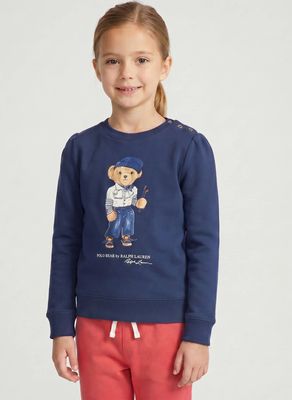 Bluza dziewczęca zimowa Polo Ralph Lauren ze sklepu: Gomez Fashion Store w kategorii: Bluzy dziewczęce