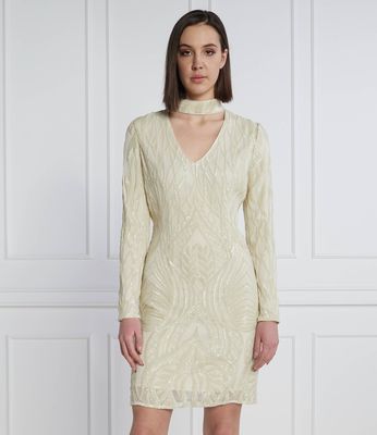 Sukienka Marciano Guess ze sklepu: Gomez Fashion Store w kategorii: Sukienki - zdjęcie 874714-BD9-10338_MG231W000003A15