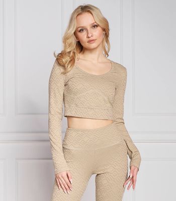 Bluzka damska casual GUESS ACTIVE ze sklepu: Gomez Fashion Store w kategorii: Bluzki damskie - zdjęcie 874714-BD9-10338_GV231W000024N75