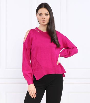 Sweter damski casual DKNY ze sklepu: Gomez Fashion Store w kategorii: Swetry damskie - zdjęcie 874714-BD9-10338_DK231W000036386