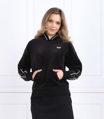 Bluza damska casual jesienna DKNY Sport ze sklepu: Gomez Fashion Store w kategorii: Bluzy damskie - zdjęcie 874714-BD9-10338_DP231W000003007