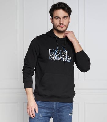 Bluza męska jesienna Karl Lagerfeld ze sklepu: Gomez Fashion Store w kategorii: Bluzy męskie - zdjęcie 874714-BD9-10338_KL231M000013650