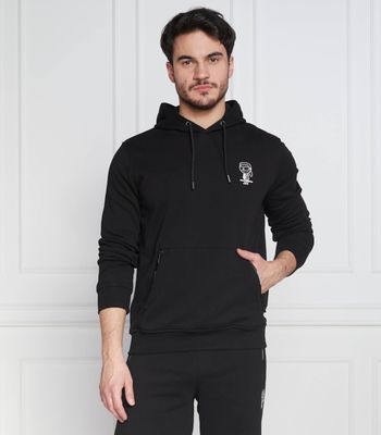 Karl Lagerfeld - Bluza męska na wiosnę ze sklepu: Gomez Fashion Store w kategorii: Bluzy męskie - zdjęcie 874714-BD9-10338_KL231M000015990