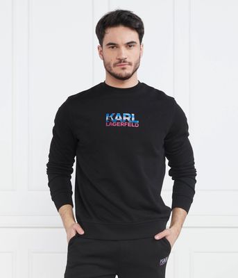 Bluza męska na zimę Karl Lagerfeld ze sklepu: Gomez Fashion Store w kategorii: Bluzy męskie - zdjęcie 874714-BD9-10338_KL231M000027990