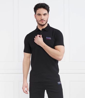 T-shirt męski na lato Karl Lagerfeld ze sklepu: Gomez Fashion Store w kategorii: T-shirty męskie - zdjęcie 874714-BD9-10338_KL231M000050990