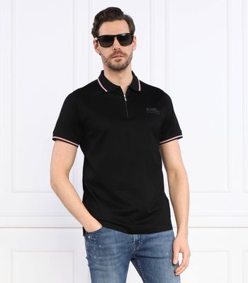 T-shirt męski casual Karl Lagerfeld ze sklepu: Gomez Fashion Store w kategorii: T-shirty męskie - zdjęcie 874714-BD9-10338_KL231M000051764
