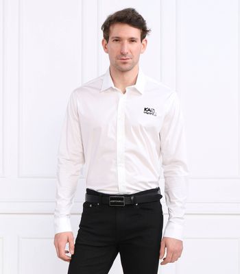 Koszula męska elegancka Karl Lagerfeld ze sklepu: Gomez Fashion Store w kategorii: Koszule męskie - zdjęcie 874714-BD9-10338_KL231M000053007