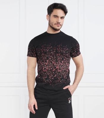Karl Lagerfeld - T-shirt męski młodzieżowy ze sklepu: Gomez Fashion Store w kategorii: T-shirty męskie - zdjęcie 874714-BD9-10338_KL231M000065765