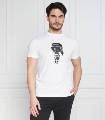 T-shirt męski młodzieżowy na wiosnę Karl Lagerfeld ze sklepu: Gomez Fashion Store w kategorii: T-shirty męskie - zdjęcie 874714-BD9-10338_KL231M000066007
