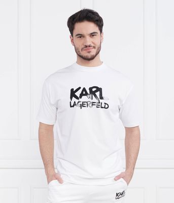 T-shirt męski Karl Lagerfeld ze sklepu: Gomez Fashion Store w kategorii: T-shirty męskie - zdjęcie 874714-BD9-10338_KL231M000070007