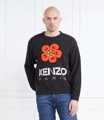 Sweter męski zimowy Kenzo ze sklepu: Gomez Fashion Store w kategorii: Swetry męskie - zdjęcie 874714-BD9-10338_KE231M000013A18