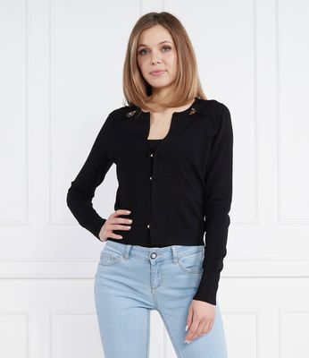 Sweter damski casualowy Liu Jo ze sklepu: Gomez Fashion Store w kategorii: Swetry damskie - zdjęcie 874714-BD9-10338_LC231W000065222