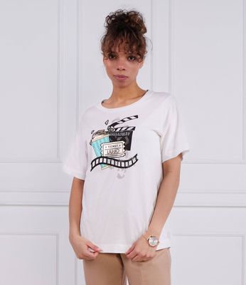 Bluzka damska młodzieżowa Liu Jo Sport ze sklepu: Gomez Fashion Store w kategorii: Bluzki damskie - zdjęcie 874714-BD9-10338_LS231W000028328