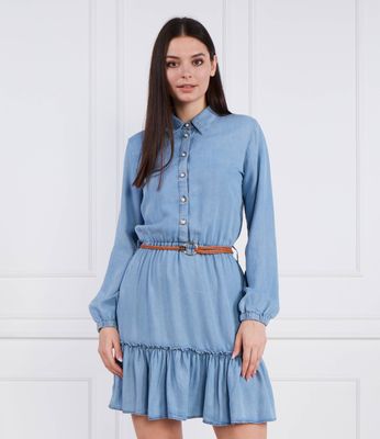 Sukienka na wiosnę casual Liu Jo ze sklepu: Gomez Fashion Store w kategorii: Sukienki - zdjęcie 874714-BD9-10338_LJ232W000009P87