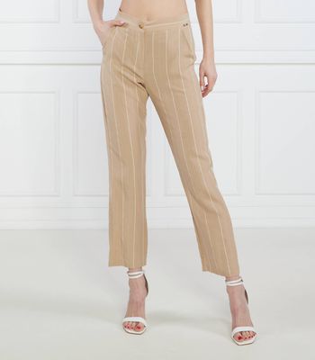 Spodnie damskie casual Liu Jo ze sklepu: Gomez Fashion Store w kategorii: Spodnie damskie - zdjęcie 874714-BD9-10338_LJ232W000013J83