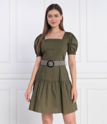 Sukienka trapezowa casual Liu Jo ze sklepu: Gomez Fashion Store w kategorii: Sukienki - zdjęcie 874714-BD9-10338_LJ232W000015O90