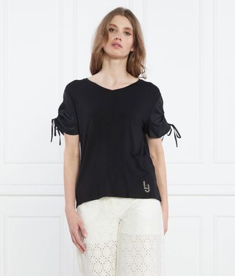 Liu Jo Beachwear - Bluzka damska casualowa ze sklepu: Gomez Fashion Store w kategorii: Bluzki damskie - zdjęcie 874714-BD9-10338_LB232W000023222