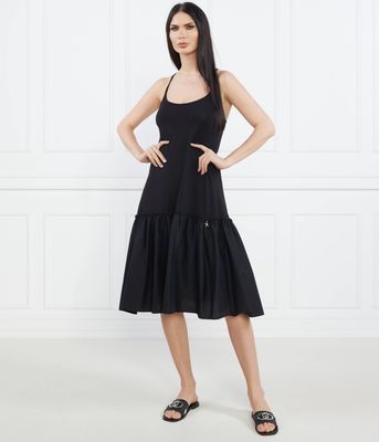 Liu Jo Beachwear - Sukienka wiosenna trapezowa ze sklepu: Gomez Fashion Store w kategorii: Sukienki - zdjęcie 874714-BD9-10338_LB232W000056222