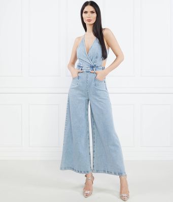 Kombinezon damski na lato Liu Jo ze sklepu: Gomez Fashion Store w kategorii: Kombinezony damskie - zdjęcie 874714-BD9-10338_LJ232W000061P92