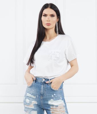 Liu Jo - Bluzka damska casual ze sklepu: Gomez Fashion Store w kategorii: Bluzki damskie - zdjęcie 874714-BD9-10338_LJ232W000097O95