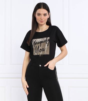 Bluzka damska Liu Jo ze sklepu: Gomez Fashion Store w kategorii: Bluzki damskie - zdjęcie 874714-BD9-10338_LJ232W000100O99