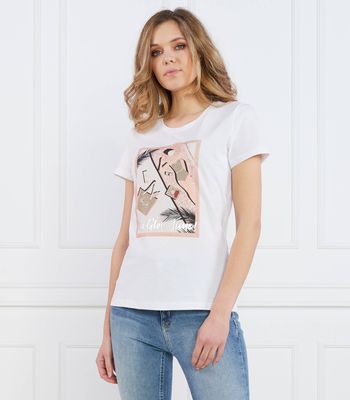 Bluzka damska Liu Jo ze sklepu: Gomez Fashion Store w kategorii: Bluzki damskie - zdjęcie 874714-BD9-10338_LJ232W000105P15