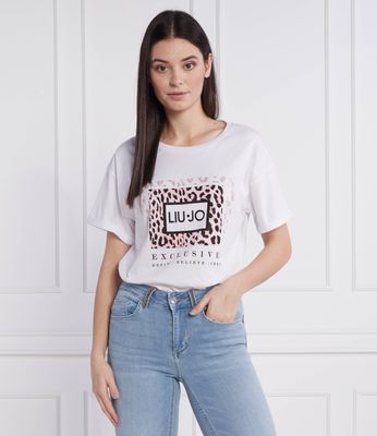 Liu Jo - Bluzka damska ze sklepu: Gomez Fashion Store w kategorii: Bluzki damskie - zdjęcie 874714-BD9-10338_LJ232W000112P26