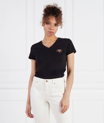Bluzka damska Liu Jo ze sklepu: Gomez Fashion Store w kategorii: Bluzki damskie - zdjęcie 874714-BD9-10338_LJ232W000121P35