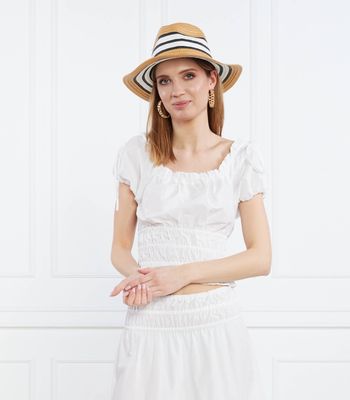 Bluzka damska casual Liu Jo ze sklepu: Gomez Fashion Store w kategorii: Bluzki damskie - zdjęcie 874714-BD9-10338_LJ232W000122001
