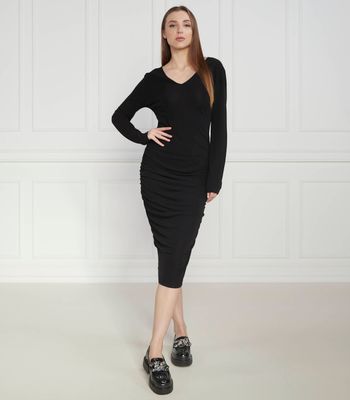 Armani Exchange - Sukienka casualowa ze sklepu: Gomez Fashion Store w kategorii: Sukienki - zdjęcie 874714-BD9-10338_AX231W000016102