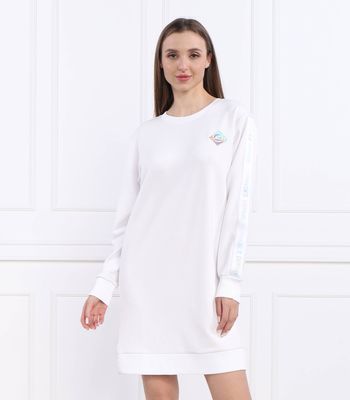 Armani Exchange - Sukienka prosta ze sklepu: Gomez Fashion Store w kategorii: Sukienki - zdjęcie 874714-BD9-10338_AX231W000017101