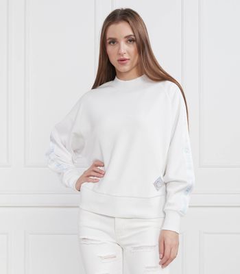 Bluza damska wiosenna casual Armani Exchange ze sklepu: Gomez Fashion Store w kategorii: Bluzy damskie - zdjęcie 874714-BD9-10338_AX231W000022101