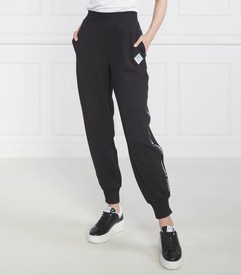 Spodnie damskie na jesień Armani Exchange ze sklepu: Gomez Fashion Store w kategorii: Spodnie damskie - zdjęcie 874714-BD9-10338_AX231W000024102