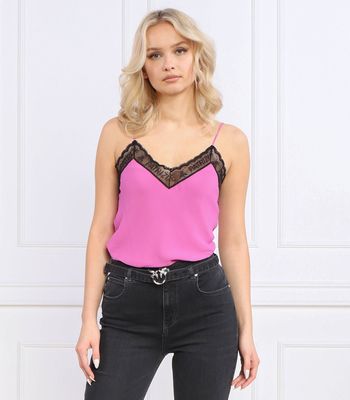 Bluzka damska casual na lato Patrizia Pepe ze sklepu: Gomez Fashion Store w kategorii: Bluzki damskie - zdjęcie 874714-BD9-10338_PK231W000033248
