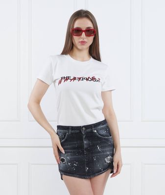 The Kooples - Bluzka damska na wiosnę ze sklepu: Gomez Fashion Store w kategorii: Bluzki damskie - zdjęcie 874714-BD9-10338_TK231W000011005