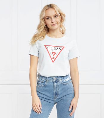 Bluzka damska młodzieżowa Guess ze sklepu: Gomez Fashion Store w kategorii: Bluzki damskie - zdjęcie 874714-BD9-10338_GJ231W000002M27