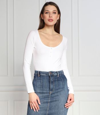 Bluzka damska na wiosnę Guess ze sklepu: Gomez Fashion Store w kategorii: Bluzki damskie - zdjęcie 874714-BD9-10338_GJ231W000018F11