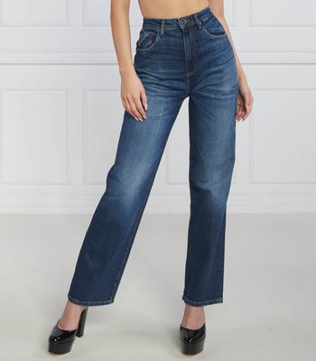 Jeansy damskie casual na wiosnę Guess ze sklepu: Gomez Fashion Store w kategorii: Jeansy damskie - zdjęcie 874714-BD9-10338_GJ231W000024M38