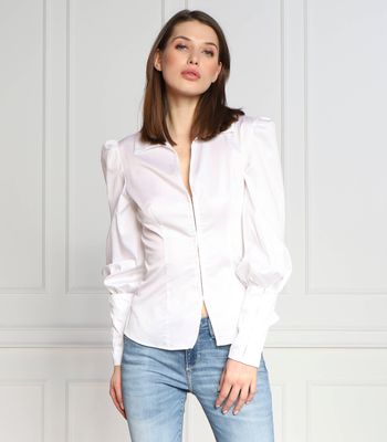 Koszula damska Guess ze sklepu: Gomez Fashion Store w kategorii: Koszule damskie - zdjęcie 874714-BD9-10338_GJ231W000040F11
