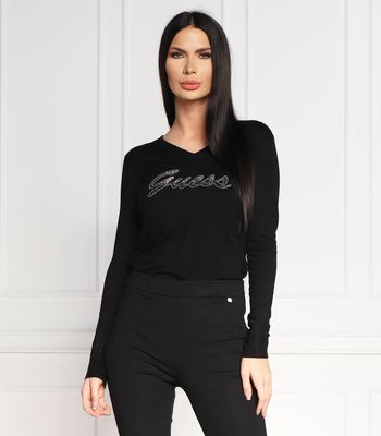 Sweter damski Guess ze sklepu: Gomez Fashion Store w kategorii: Swetry damskie - zdjęcie 874714-BD9-10338_GJ231W000086058