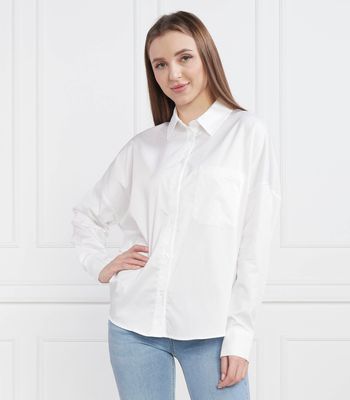 Koszula damska na wiosnę Guess ze sklepu: Gomez Fashion Store w kategorii: Koszule damskie - zdjęcie 874714-BD9-10338_GJ231W000096F11
