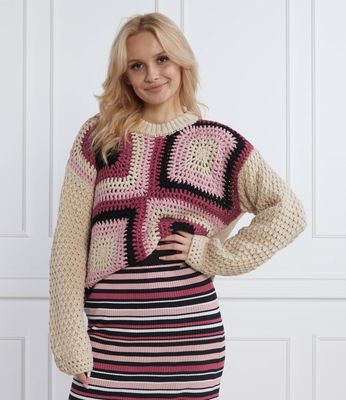 Sweter damski Pepe Jeans London ze sklepu: Gomez Fashion Store w kategorii: Swetry damskie - zdjęcie 874714-BD9-10338_PJ231W000007821
